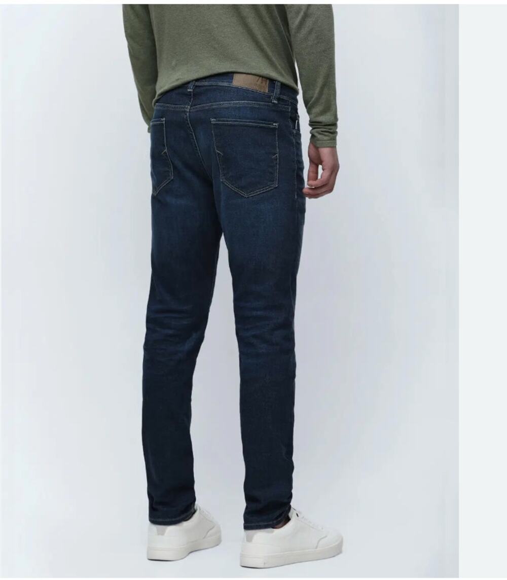 Selected Homme Men's Dark Wash Slim Fit Jean Dark Blue Size 34x31